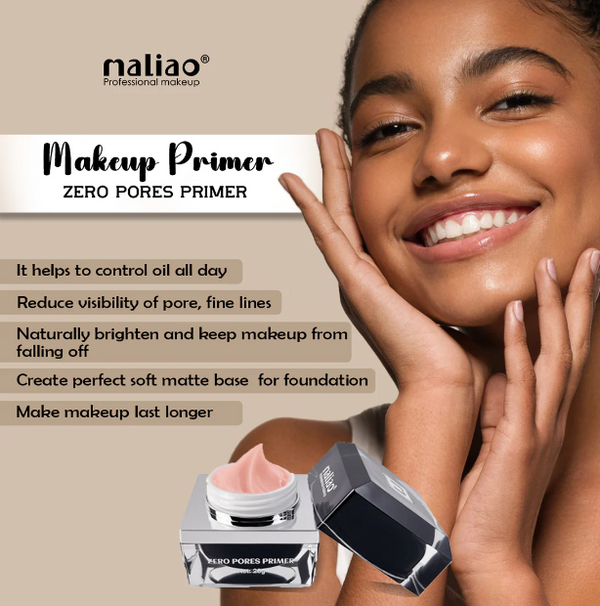 Maliao Zero Pores Primer - Invisible Pore Soft Focus Oil Control Makeup Primer