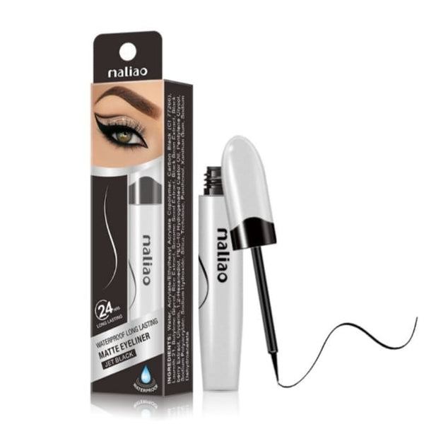 MALIAO Waterproof Matte Liquid Eyeliner 6 g  (BLACK)