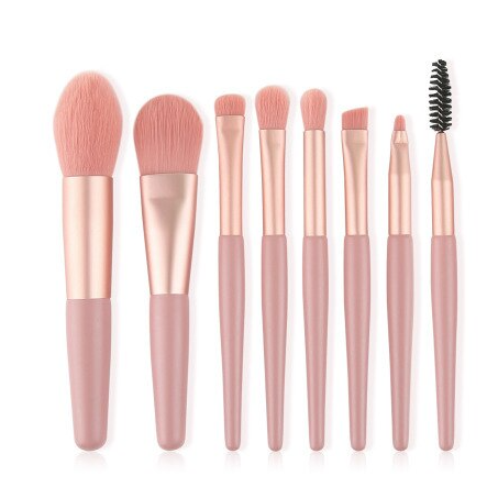 Pretty Brush Set 8 PCS Cosmetic Brushes